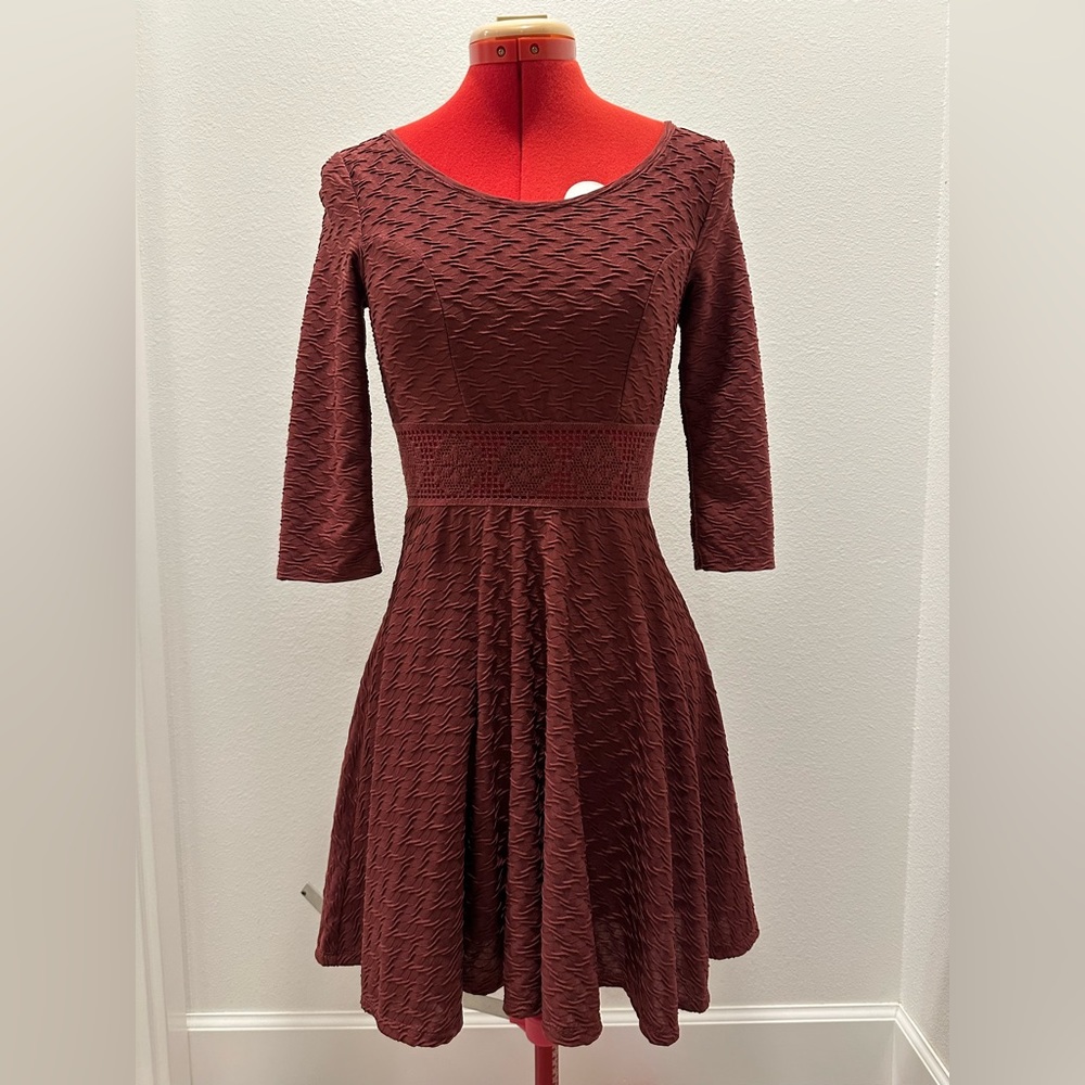 American Rag - Women's 3/4 Sleeve Dress - Extra Small
